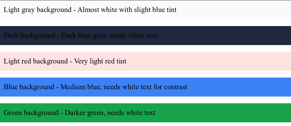 Background Colors in Flumi