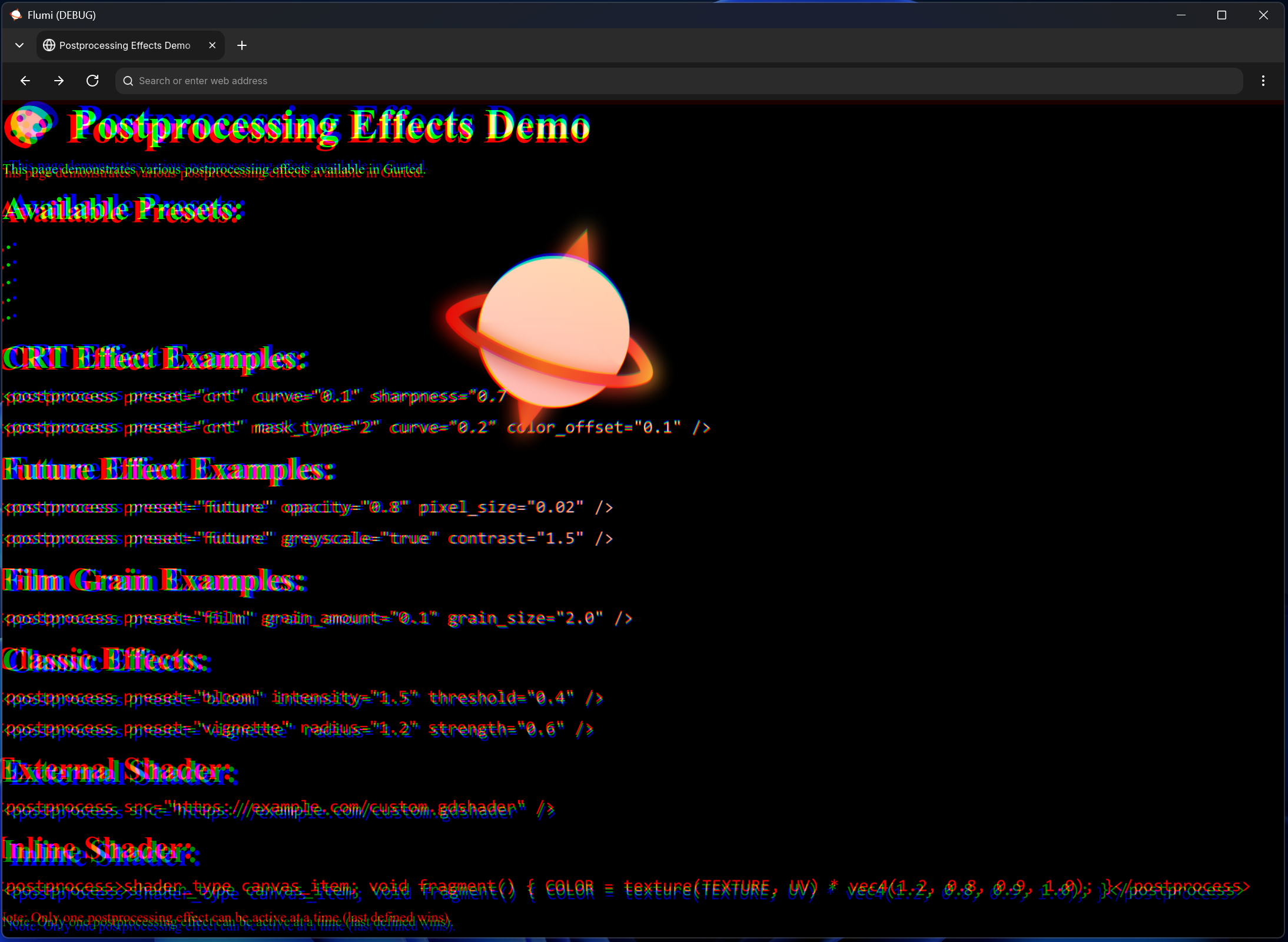 Chrome effect